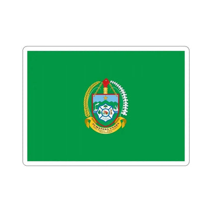 Flag of North Sumatra Indonesia STICKER Vinyl Die-Cut Decal - The Sticker Space