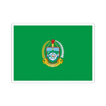 Flag of North Sumatra Indonesia - STICKER Vinyl Kiss-Cut Decal 2 Inch White - The Sticker Space