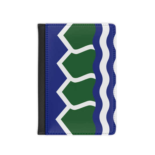 Flag of North Vancouver British Columbia district municipality Canada - Passport Holder-3.9" x 5.8"-The Sticker Space