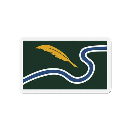 Flag of Northampton Massachusetts - Refrigerator Magnet - The Sticker Space