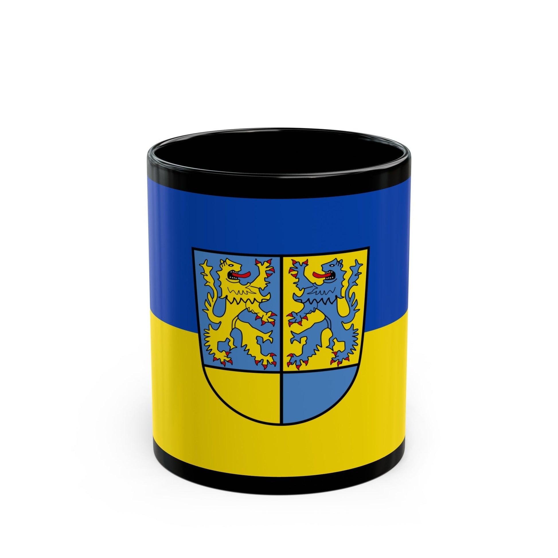 Flag of Northeim Germany - Black Coffee Mug-11oz-The Sticker Space