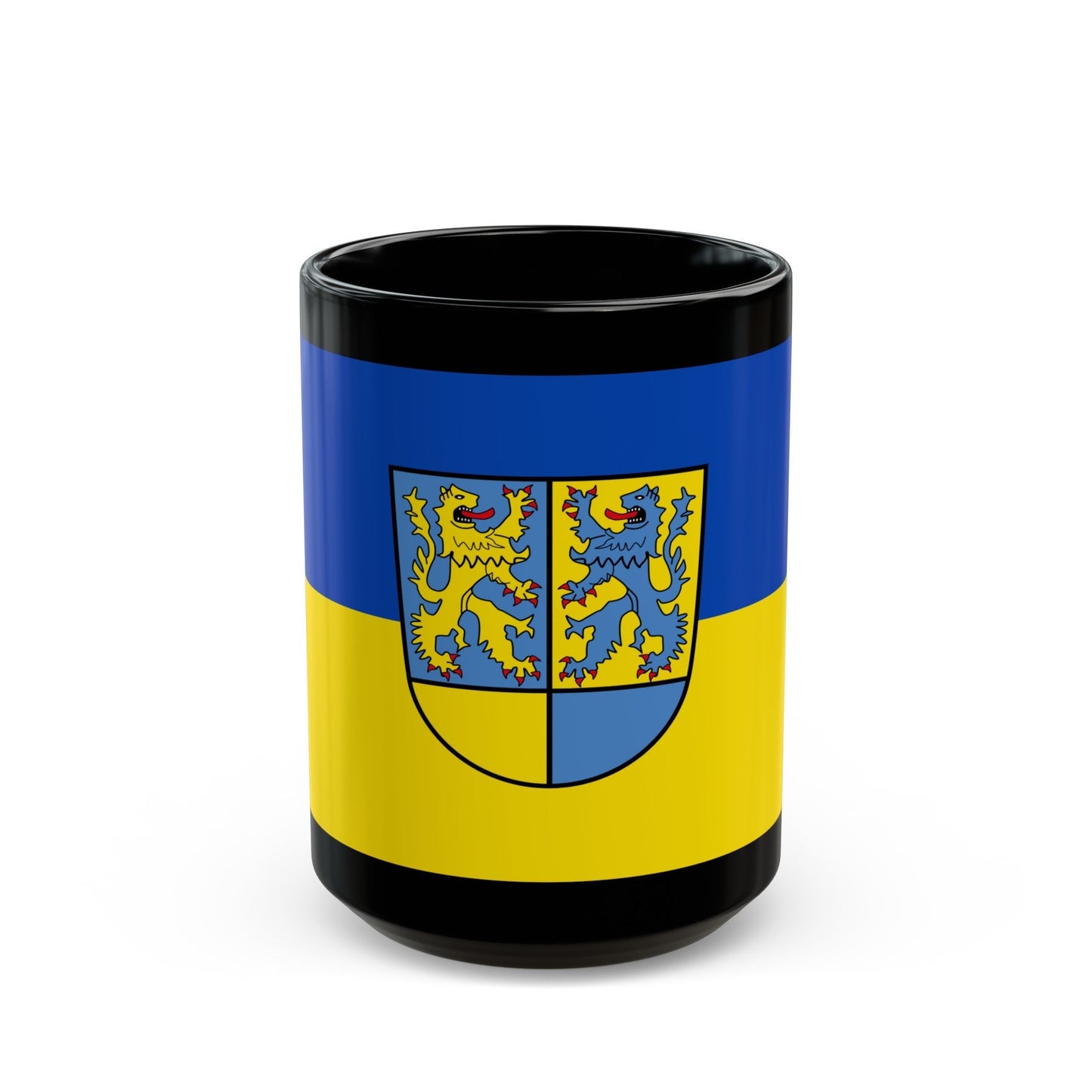 Flag of Northeim Germany - Black Coffee Mug-15oz-The Sticker Space