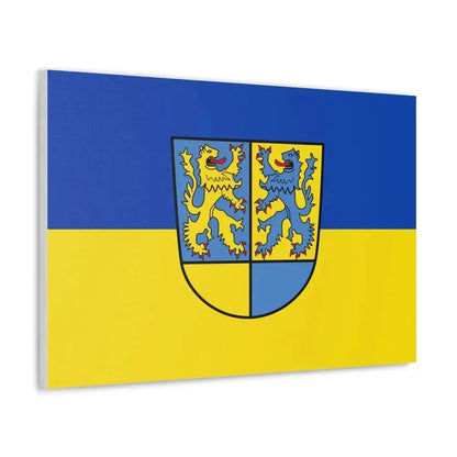 Flag of Northeim Germany - Canvas Wall Art - The Sticker Space