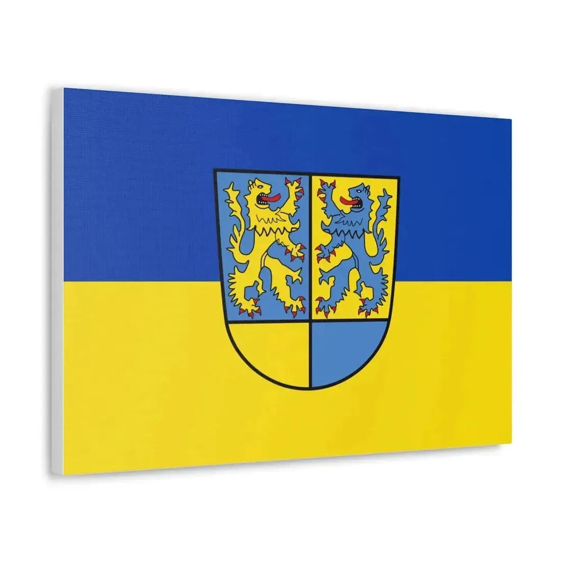 Flag of Northeim Germany - Canvas Wall Art - The Sticker Space