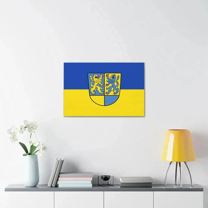 Flag of Northeim Germany - Canvas Wall Art - The Sticker Space