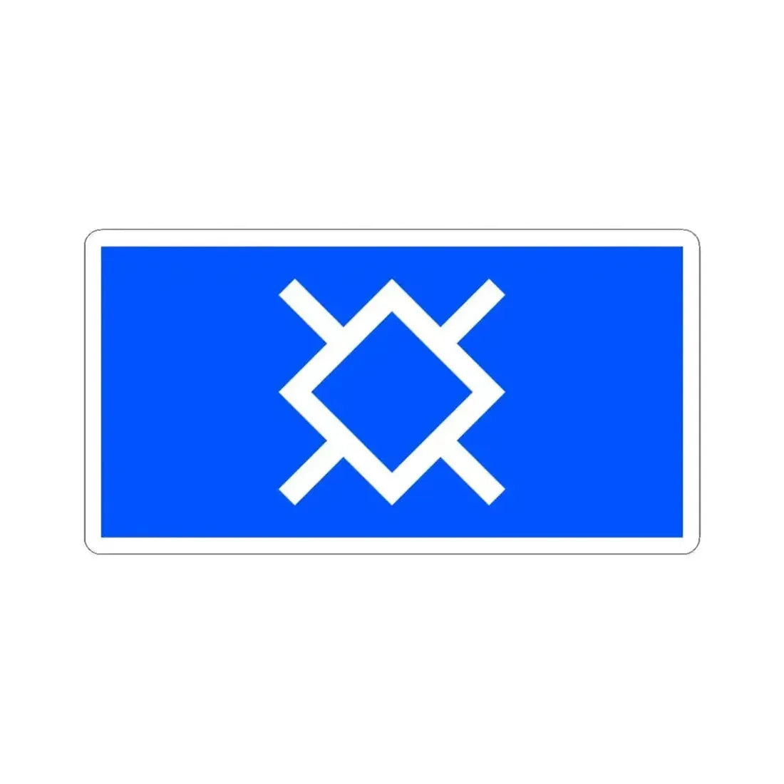 Flag of Northern Cheyenne (United States) STICKER Vinyl Kiss-Cut Decal 6 Inch White - The Sticker Space