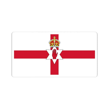 Flag of Northern Ireland 1924-1953 (Ireland) STICKER Vinyl Kiss-Cut Decal 3 Inch White - The Sticker Space