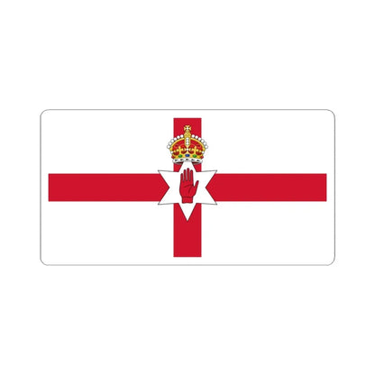 Flag of Northern Ireland 1924-1953 (Ireland) STICKER Vinyl Kiss-Cut Decal 6 Inch White - The Sticker Space