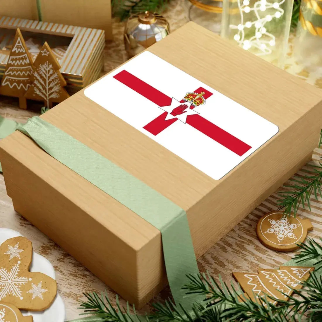 Flag of Northern Ireland 1924-1953 (Ireland) STICKER Vinyl Kiss-Cut Decal - The Sticker Space