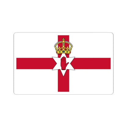 Flag of Northern Ireland 1924-73 (Ireland) STICKER Vinyl Kiss-Cut Decal 6 Inch White - The Sticker Space
