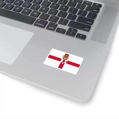 Flag of Northern Ireland 1924-73 (Ireland) STICKER Vinyl Kiss-Cut Decal - The Sticker Space