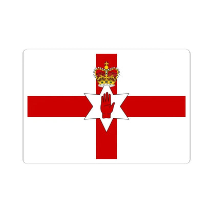 Flag of Northern Ireland 1953-1972 3-2 (Ireland) STICKER Vinyl Kiss-Cut Decal 6 Inch White - The Sticker Space