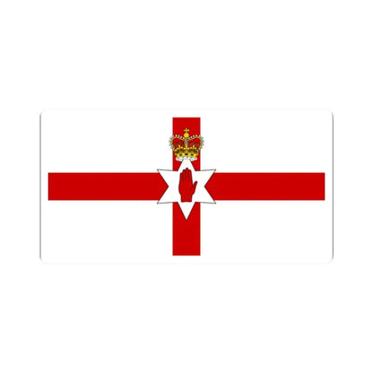 Flag of Northern Ireland 1953-1972 (Ireland) STICKER Vinyl Kiss-Cut Decal 2 Inch White - The Sticker Space
