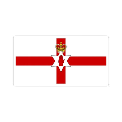 Flag of Northern Ireland 1953-1972 (Ireland) STICKER Vinyl Kiss-Cut Decal 3 Inch White - The Sticker Space