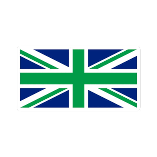 Flag of Northern Ireland2 (Ireland) STICKER Vinyl Kiss-Cut Decal 2 Inch White - The Sticker Space