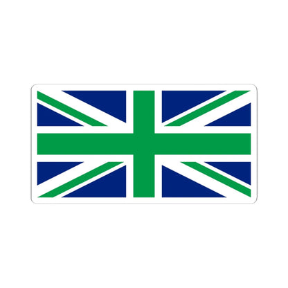 Flag of Northern Ireland2 (Ireland) STICKER Vinyl Kiss-Cut Decal 4 Inch White - The Sticker Space