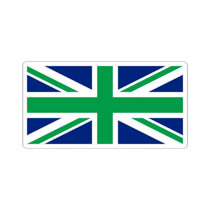 Flag of Northern Ireland2 (Ireland) STICKER Vinyl Kiss-Cut Decal 6 Inch White - The Sticker Space