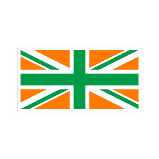 Flag of Northern Ireland3 (Ireland) STICKER Vinyl Kiss-Cut Decal 2 Inch White - The Sticker Space