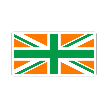 Flag of Northern Ireland3 (Ireland) STICKER Vinyl Kiss-Cut Decal 3 Inch White - The Sticker Space