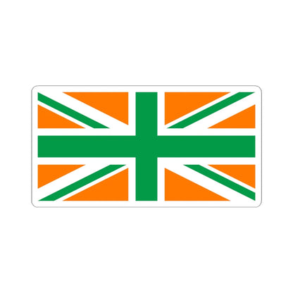 Flag of Northern Ireland3 (Ireland) STICKER Vinyl Kiss-Cut Decal 6 Inch White - The Sticker Space