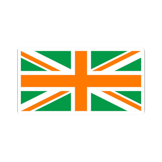 Flag of Northern Ireland4 (Ireland) STICKER Vinyl Kiss-Cut Decal 2 Inch White - The Sticker Space