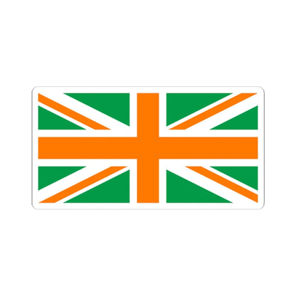 Flag of Northern Ireland4 (Ireland) STICKER Vinyl Kiss-Cut Decal 3 Inch White - The Sticker Space