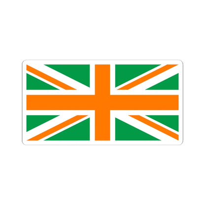 Flag of Northern Ireland4 (Ireland) STICKER Vinyl Kiss-Cut Decal 4 Inch White - The Sticker Space
