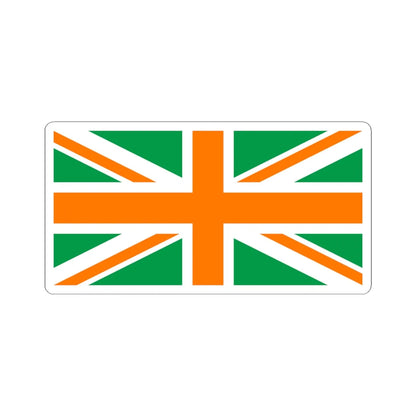 Flag of Northern Ireland4 (Ireland) STICKER Vinyl Kiss-Cut Decal 6 Inch White - The Sticker Space