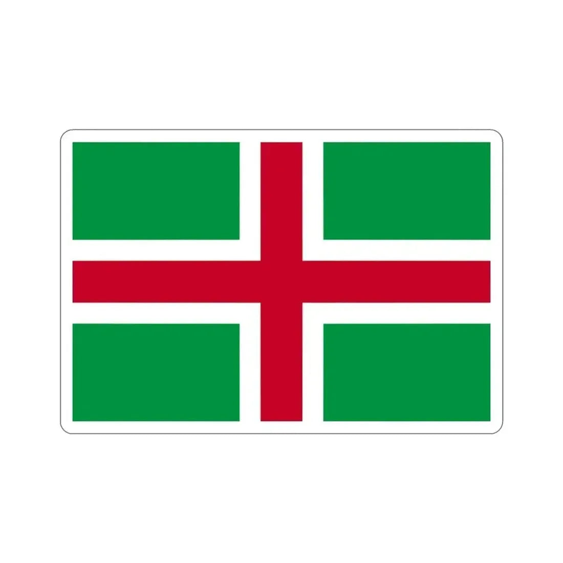 flag of Northern Italy STICKER Vinyl Die-Cut Decal - The Sticker Space