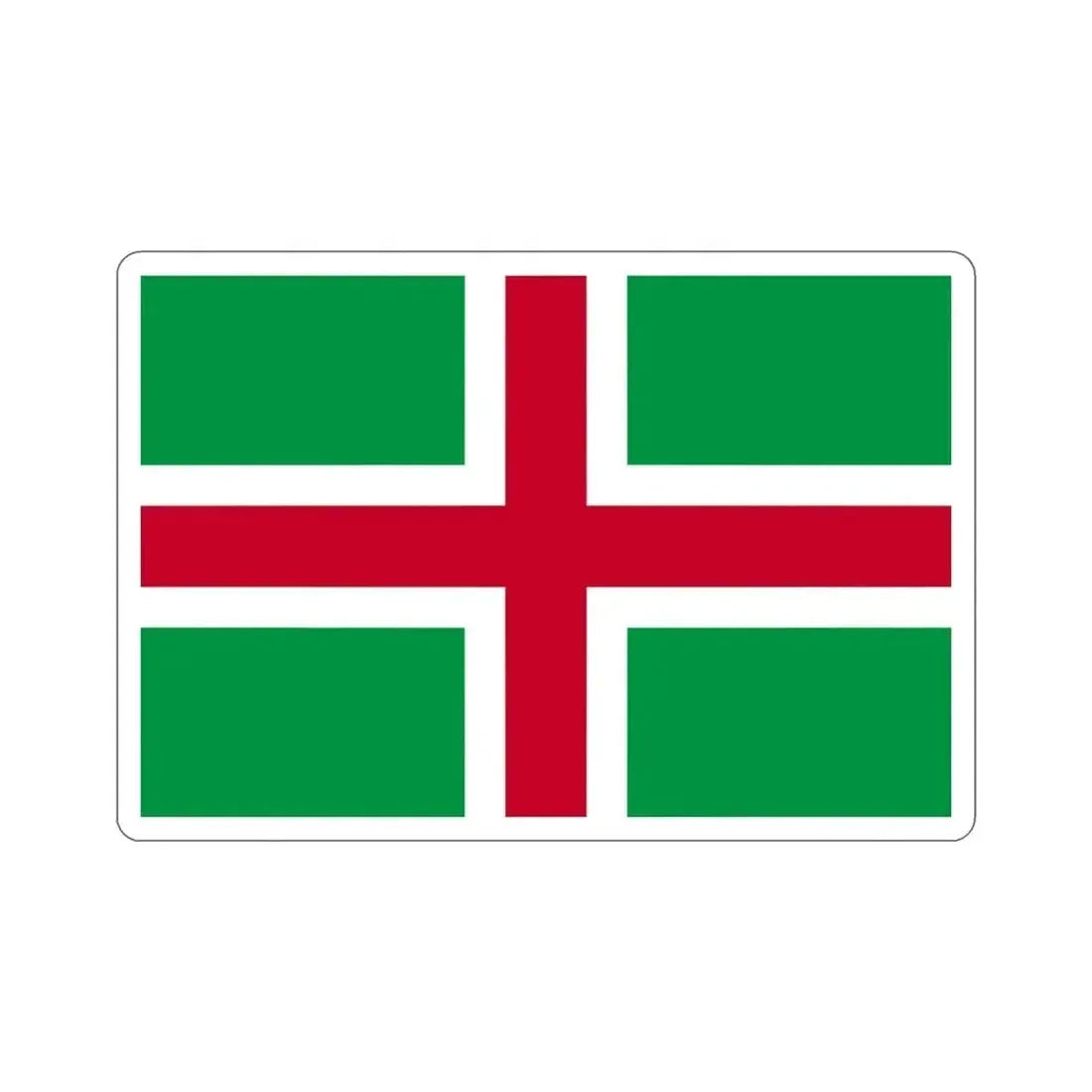 flag of Northern Italy STICKER Vinyl Die-Cut Decal - The Sticker Space