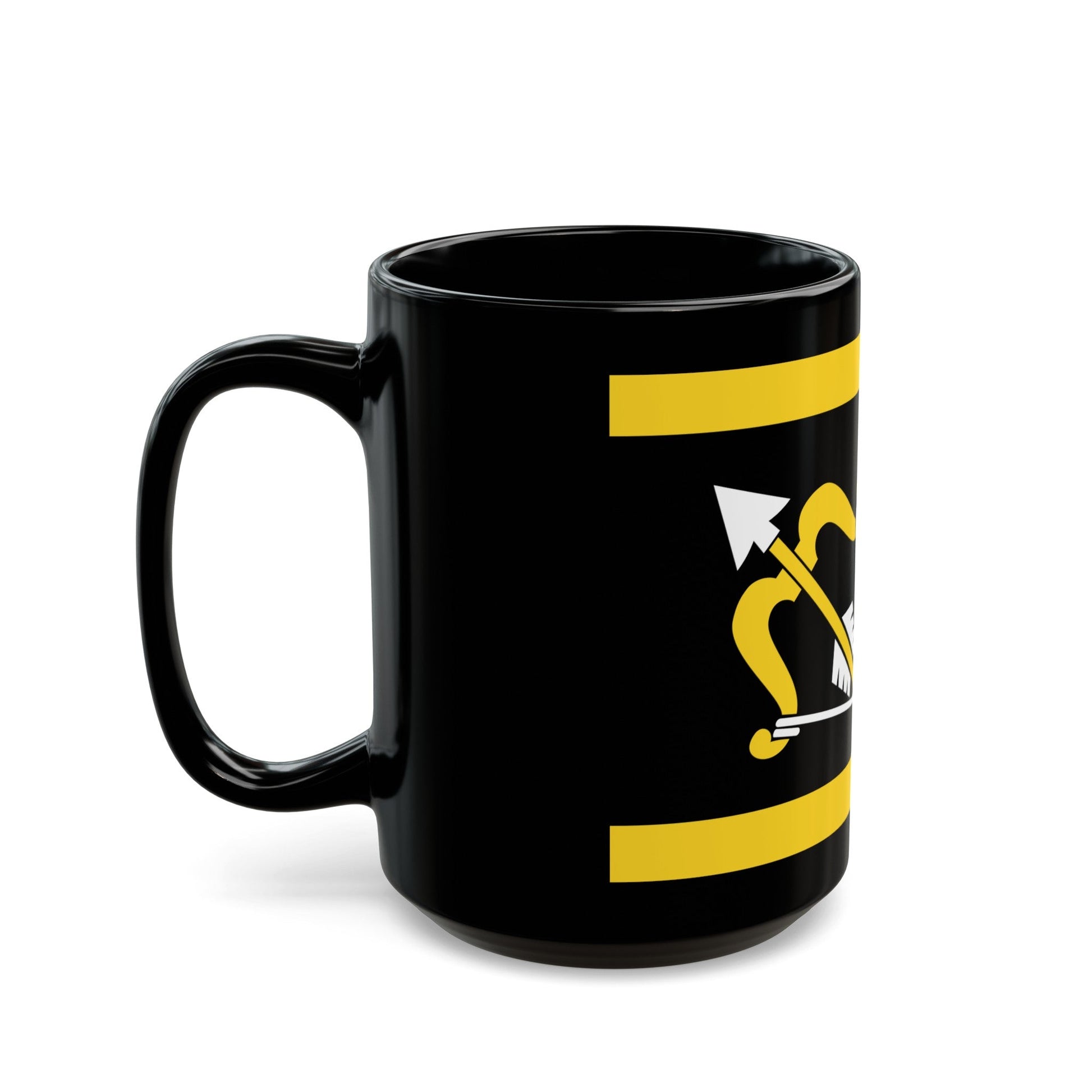 Flag of Northern Savonia Finland - Black Coffee Mug-The Sticker Space