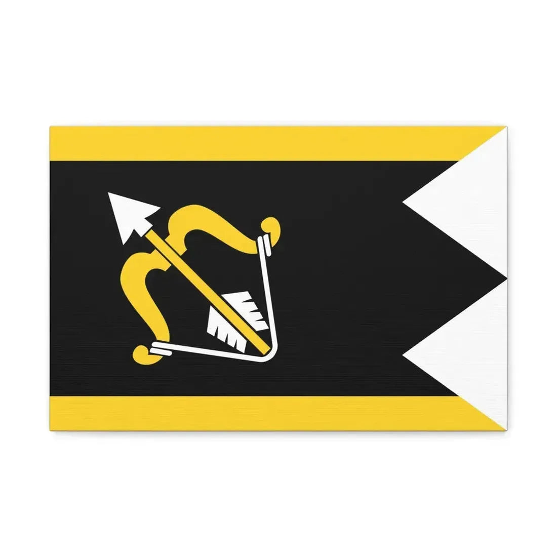 Flag of Northern Savonia Finland - Canvas Wall Art 18″ x 12″ 1.25" - The Sticker Space