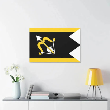 Flag of Northern Savonia Finland - Canvas Wall Art - The Sticker Space