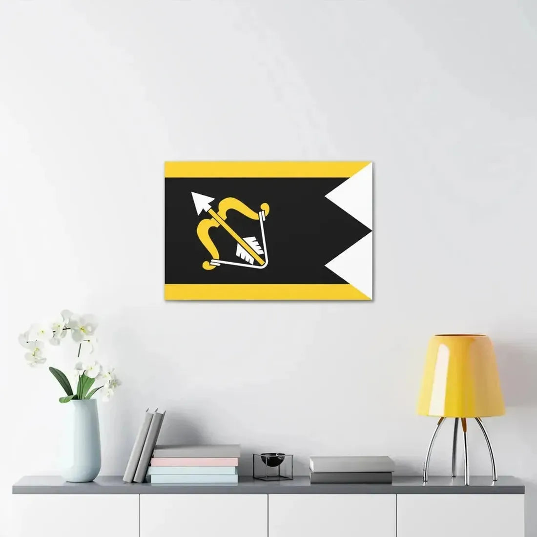 Flag of Northern Savonia Finland - Canvas Wall Art - The Sticker Space