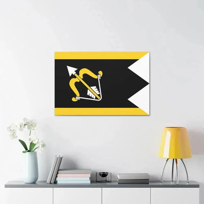 Flag of Northern Savonia Finland - Canvas Wall Art - The Sticker Space