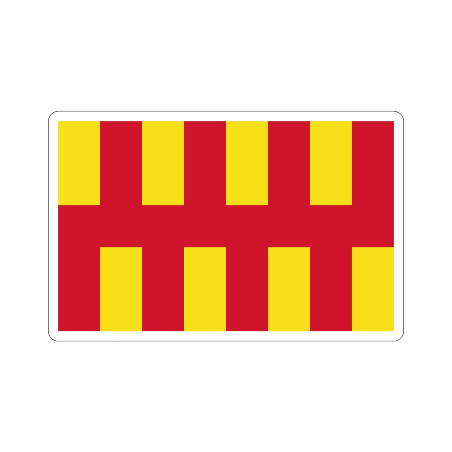 Flag of Northumberland UK STICKER Vinyl Die-Cut Decal-3 Inch-The Sticker Space