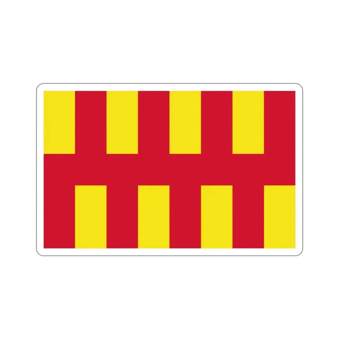 Flag of Northumberland UK STICKER Vinyl Die-Cut Decal 3 Inch - The Sticker Space