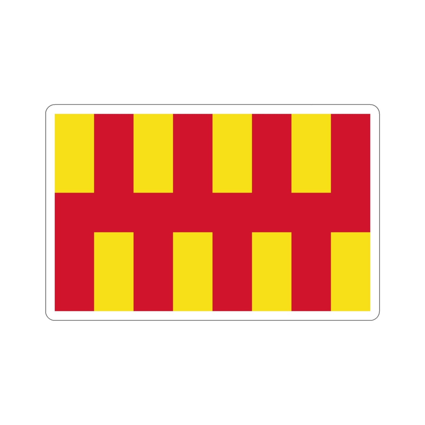 Flag of Northumberland UK STICKER Vinyl Die-Cut Decal-4 Inch-The Sticker Space