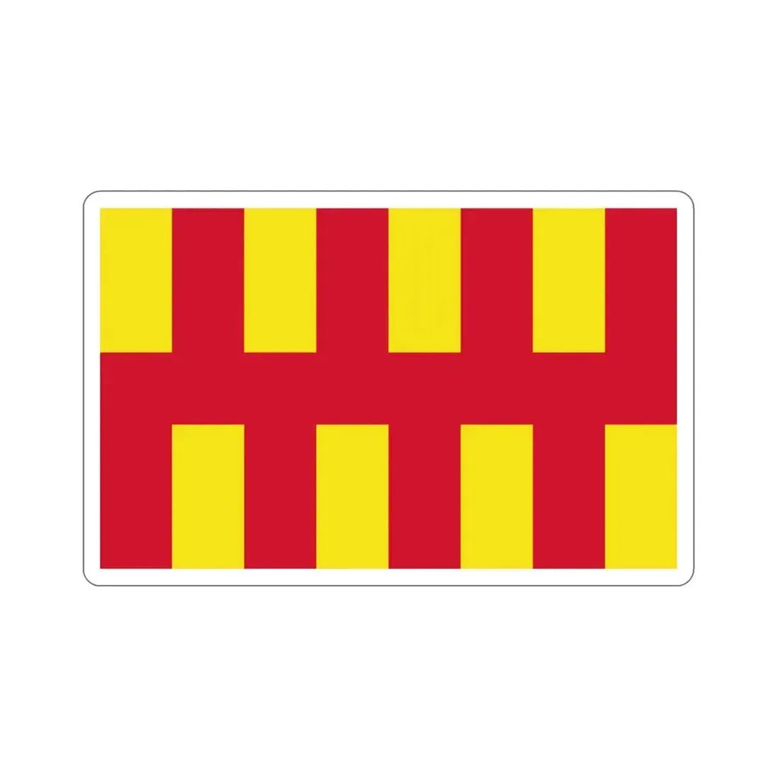 Flag of Northumberland UK STICKER Vinyl Die-Cut Decal 4 Inch - The Sticker Space