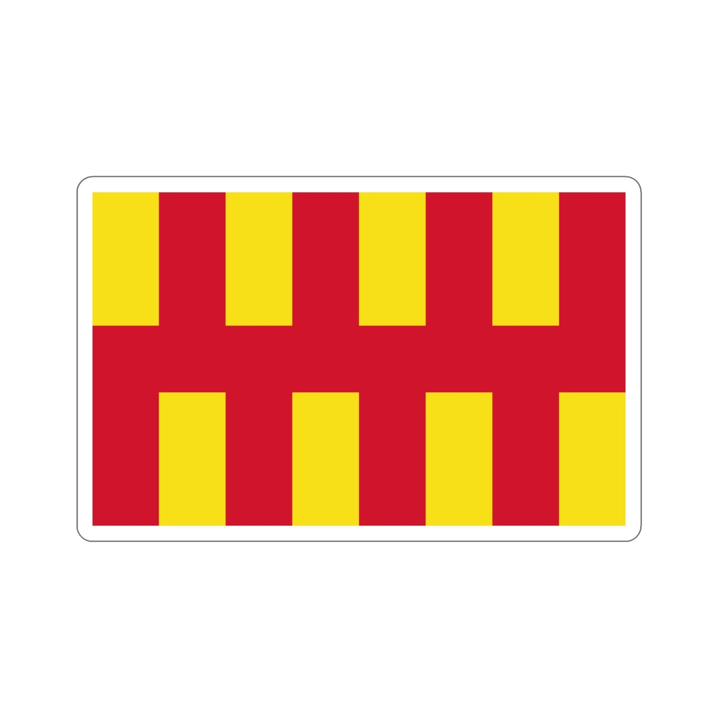 Flag of Northumberland UK STICKER Vinyl Die-Cut Decal-5 Inch-The Sticker Space