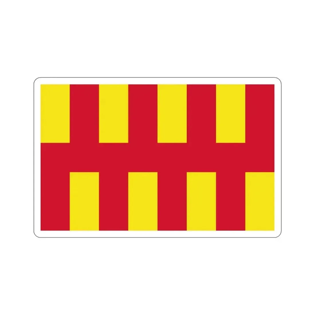 Flag of Northumberland UK STICKER Vinyl Die-Cut Decal 5 Inch - The Sticker Space