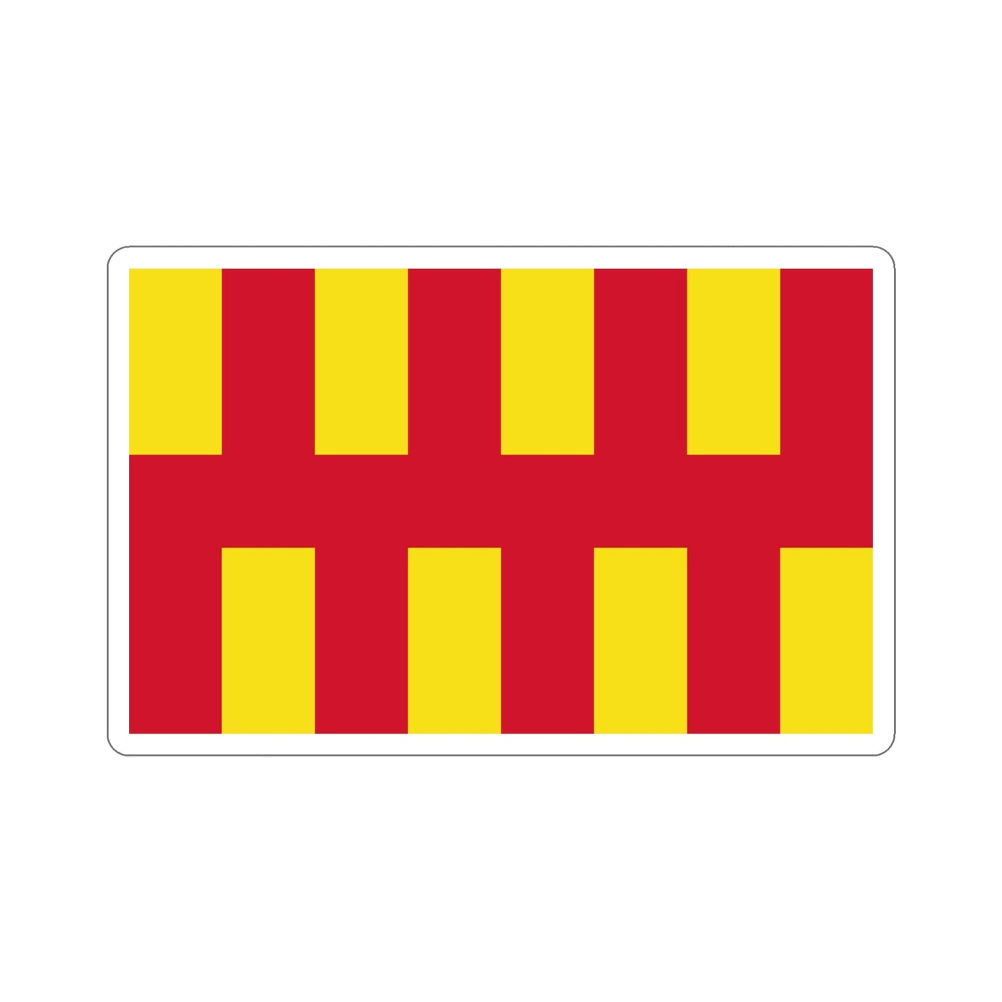 Flag of Northumberland UK STICKER Vinyl Die-Cut Decal-6 Inch-The Sticker Space