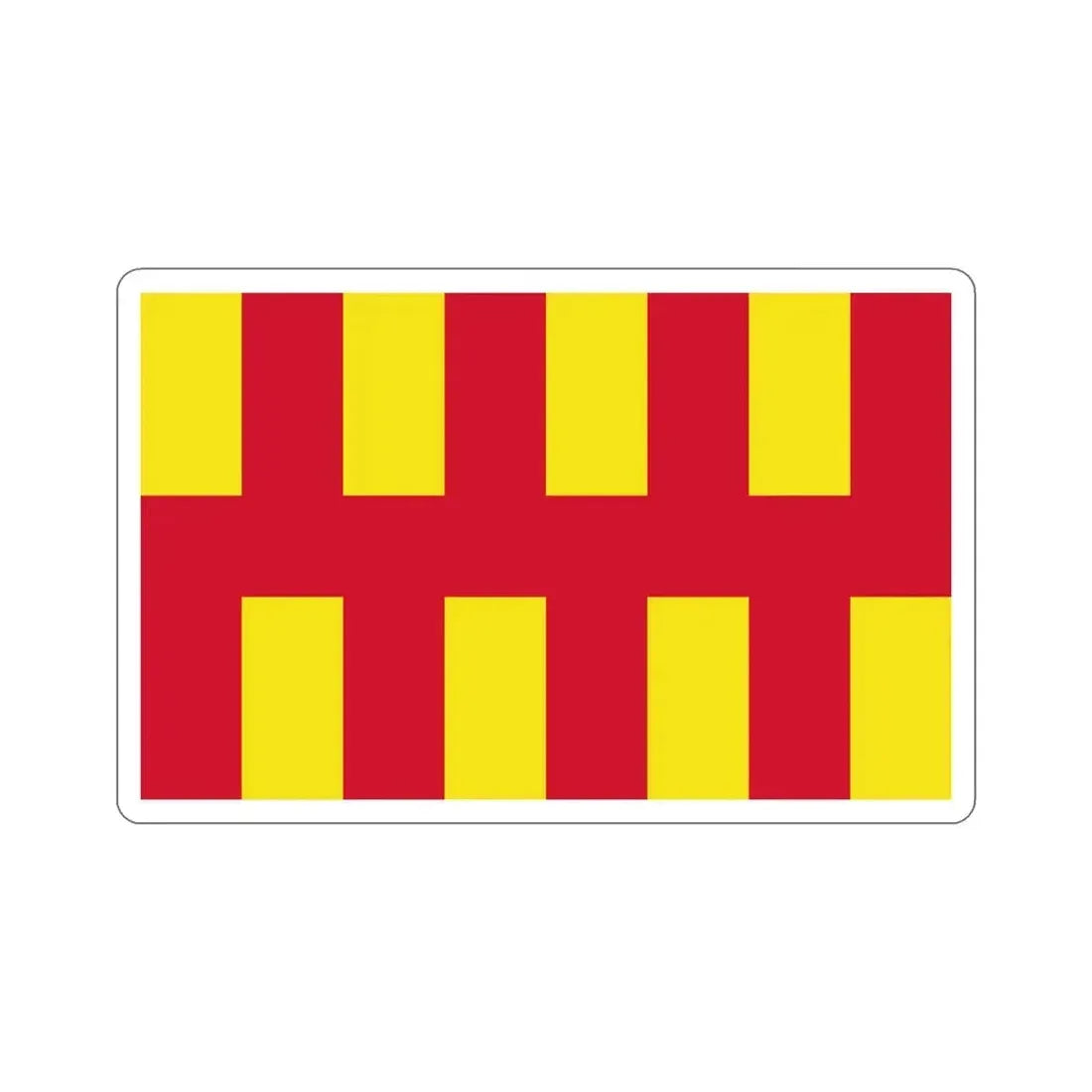 Flag of Northumberland UK STICKER Vinyl Die-Cut Decal 6 Inch - The Sticker Space
