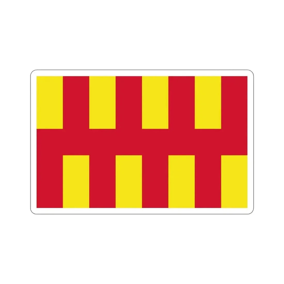 Flag of Northumberland UK STICKER Vinyl Die-Cut Decal - The Sticker Space