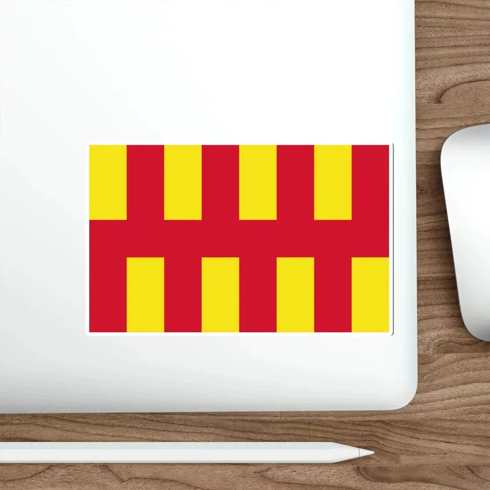 Flag of Northumberland UK STICKER Vinyl Die-Cut Decal - The Sticker Space