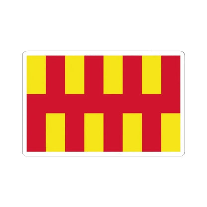 Flag of Northumberland UK - STICKER Vinyl Kiss-Cut Decal 2 Inch White - The Sticker Space