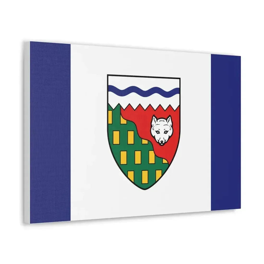 Flag of Northwest Territories Canada - Canvas Wall Art - The Sticker Space