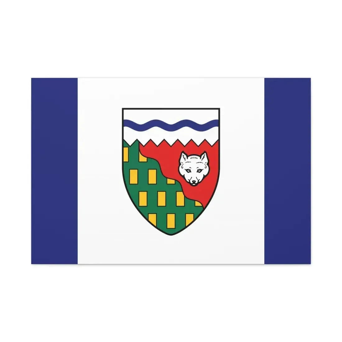 Flag of Northwest Territories Canada - Canvas Wall Art - The Sticker Space