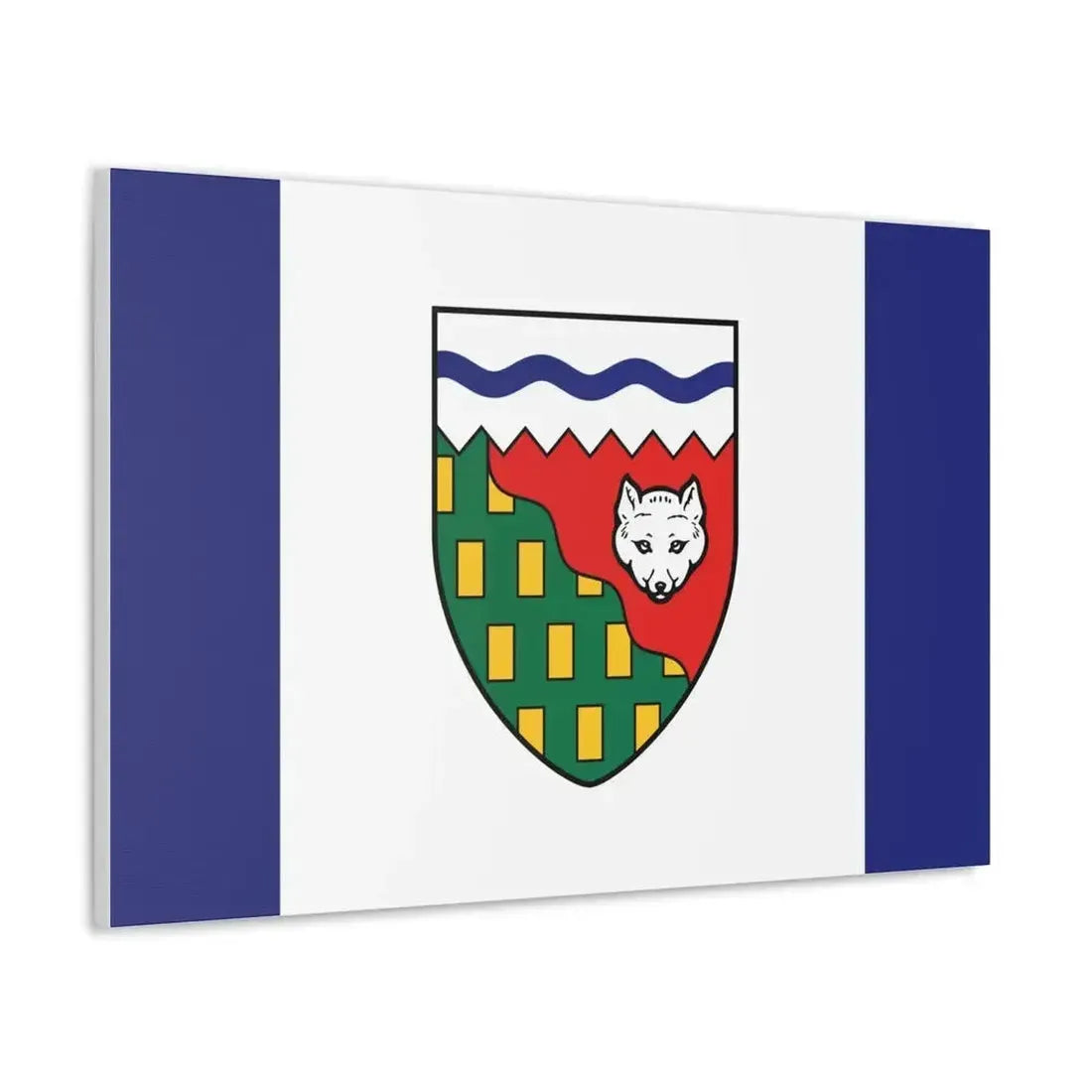 Flag of Northwest Territories Canada - Canvas Wall Art - The Sticker Space