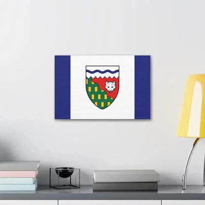 Flag of Northwest Territories Canada - Canvas Wall Art - The Sticker Space